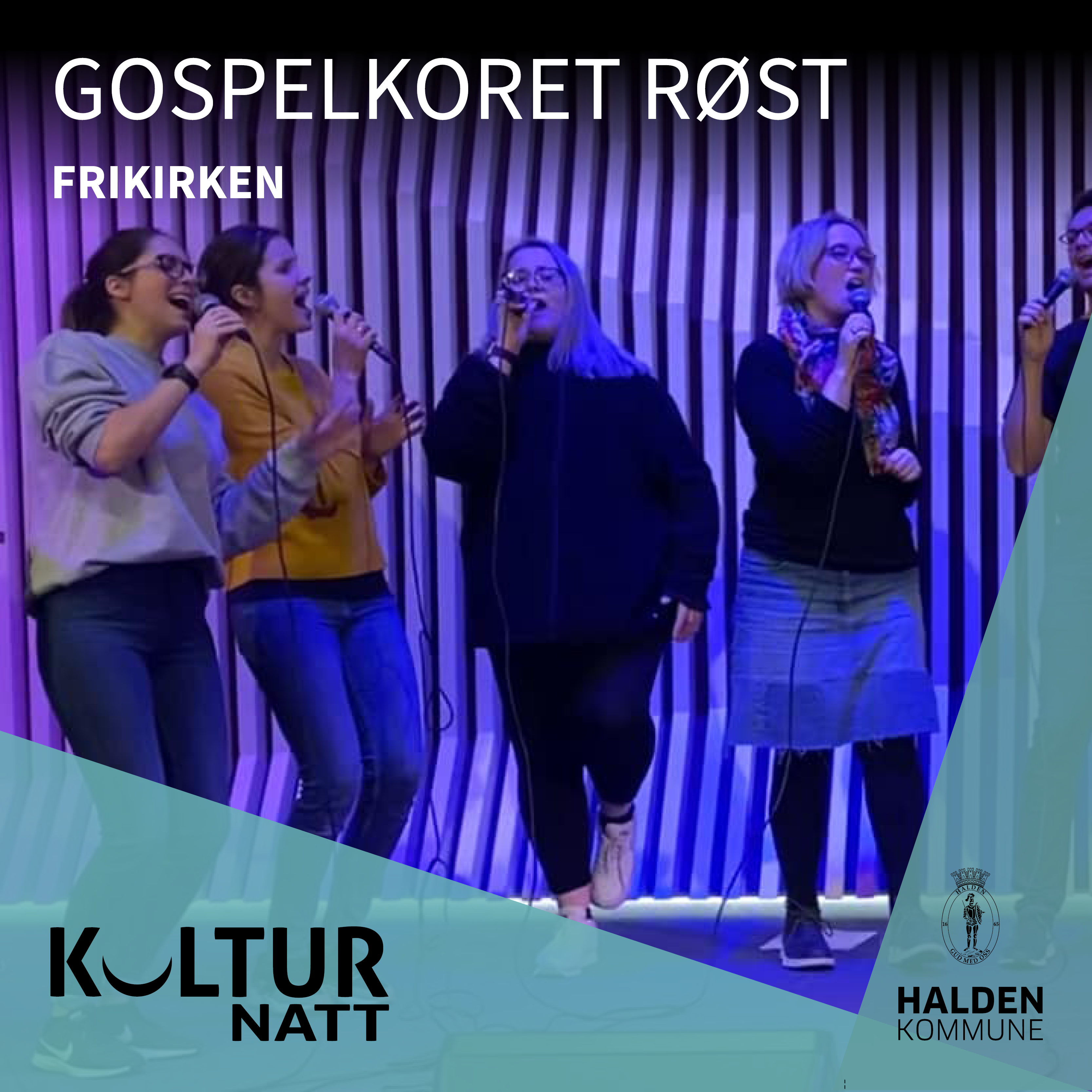 Konsert med RØST – HALDEN KULTURNATT